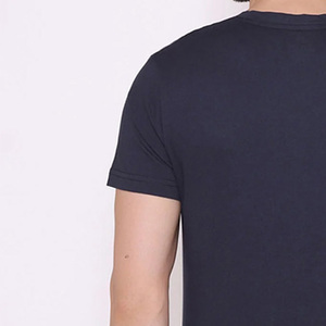 T-shirt Henley à manches courtes Street Wear, 2 ou 3 boutons, logo personnalisé, T-shirt Henley pour homme, manches courtes, T-shirt Henley en coton pour homme - Product Image 2
