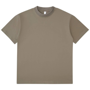 Camiseta gráfica de gran tamaño de algodón pesado para hombre 2025, camiseta en blanco lavada Vintage con estampado de lavado ácido, camiseta transpirable de talla grande - Product Image 4