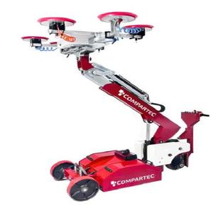 Robot de Vidrio COMPARTEC con Capacidad de Carga de 485 kg, Motor de Larga Duración, Origen Francia - Product Image 1