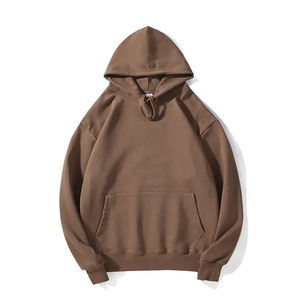 Sweat-shirts à capuche épais en polaire pour hommes Hip Hop Automne Couleurs personnalisées Sweat-shirts à capuche décontractés surdimensionnés - Product Image 6