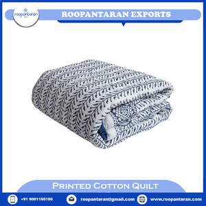 ผ้านวมบล็อกพิมพ์ลายทำด้วยมือสำหรับเด็กวัยหัดเดินผ้าฝ้ายแท้100% ใหม่สำหรับโรงแรมใช้โพลีเอสเตอร์แบบเต็ม - Product Image 2