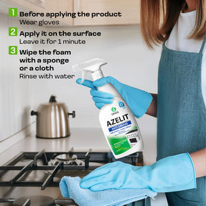 Azelit High-Efficiency Kitchen <b>Cleaner</b> | Alkaline <b>Foam</b> Degreaser for Professional Use 600ml - Product Image 6