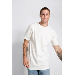 เสื้อผู้ชายผ้าฝ้าย100% สไตล์วินเทจเป็นมิตรกับสิ่งแวดล้อมแห้งเร็วดีไซน์ไหล่ T-Shirts-3XL บ็อกซี่ฟิต - Product Image 1