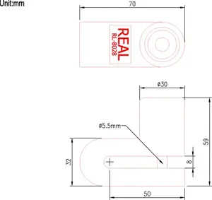 Verrouillage de disque de frein en acier véritable RL-8028(B) pour accessoires de frein - Product Image 4