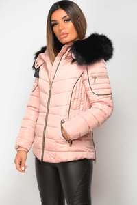 Veste matelassée à capuche pour femme de haute qualité, réversible, imperméable, écologique, pour l'hiver, respirante, personnalisable, OEM - Product Image 6