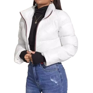 Veste matelassée sur mesure Manteau matelassé à capuche résistant à l'eau et léger à manches longues pour femmes Veste coupe-vent pour femmes - Product Image 1