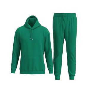 Ensemble de survêtement pour homme, veste et pantalon de sport durables, conçus pour l'entraînement sportif, la remise en forme, la course à pied et les vêtements décontractés, style masculin, vente en gros - Product Image 4