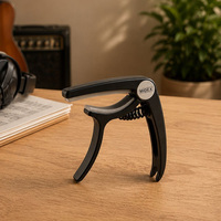 Quick Release ABS Guitar Capo for Acoustic Classical Electric Baglama Guitars | Includes Free Guitar Pick | Lastvoice LCT-999