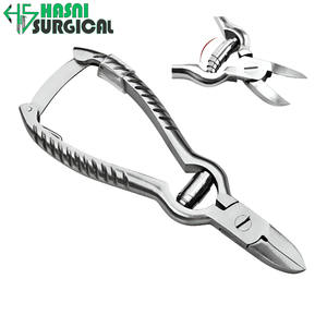 Coupe-ongles pour les orteils en acier chirurgical inoxydable Hasni, coupe-ongles à ressort, instruments chirurgicaux certifiés CE, couleur et taille personnalisées - Product Image 4