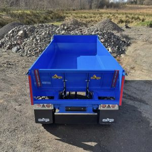 Moteur et engrenage de 10 tonnes à tracteur unique pour une utilisation agricole Remorque à benne basculante pour une agriculture efficace - Product Image 5