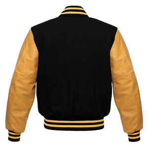 <b>Mens</b> College <b>Baseball</b> Varsity <b>Jacket</b> Stand Collar Front Logo 100% Cotton Print High Quality OEM Custom Design Winter - Product Image 5