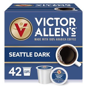 Café Victor Allen's Seattle Dark, Tueste Oscuro, 42 Unidades, Cápsulas de Café Individuales - Product Image 1