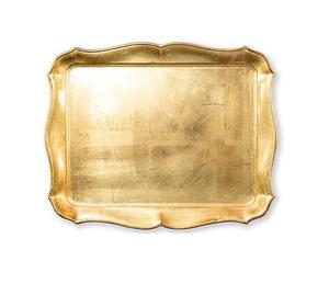 Plateau miroir en or martelé pour la décoration du Ramadan, centre de table pour l'Aïd, plateau de service islamique pour l'iftar, plateau pour les dattes et les friandises - Product Image 1