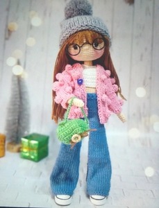 Adorables muñecas de ganchillo, juguete de ganchillo hecho a mano, colección de muñecas Amigurumi, Animal de peluche suave ecológico para niños y coleccionistas - Product Image 4