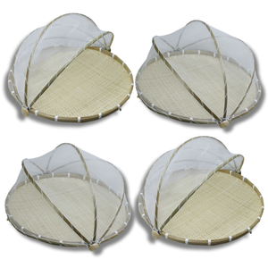 PRODUCTO VENTA CALIENTE BANDEJA DE BAMBÚ hecha a mano para amantes del pan Cesta sostenible y contenedores de almacenamiento de alimentos. - Product Image 1