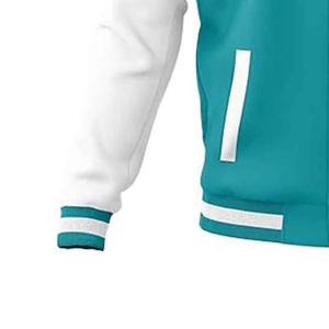 Veste universitaire en laine mélangée de qualité supérieure, veste universitaire lourde avec boutons, fabricant OEM - Product Image 5