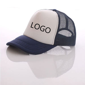 Classic Fashion Customised High Quality 5 Panel Men Cap 3D Embroidered Logo Mesh Snap Back Trucker Cap <b>Hat</b> - Product Image 3