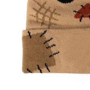 2025 gros Angora lapin fourrure tricot bonnet chapeau Slouchy crâne casquette pour femmes et hommes hiver chaud casquettes - Product Image 3