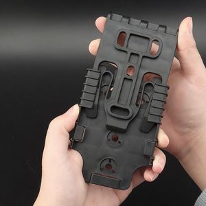 Adaptador de funda <span class=keywords><strong>QLS</strong></span> 22, funda de plataforma, Kit de sistema de bloqueo rápido, accesorio de caza táctico, funda de una sola pieza - Product Image 3