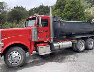 Meilleur!! Camion benne d'occasion super propre 2016 2015 Peterbilt 388, avec remorques Reliance 2018 et benne automatique - Product Image 2