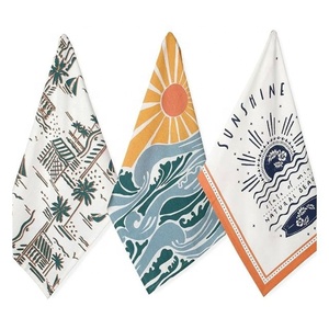 Asequible Astrología Luna Sol Impreso Hogar Toallas de mano Toalla de cocina Hotel Restaurante Toalla de limpieza Tela de microfibra 35x35cm - Product Image 6
