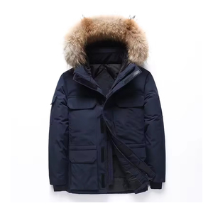 OEM venta al por mayor de chaquetas acolchadas largas recubiertas de alta calidad personalizadas con relleno de algodón de alta calidad invierno - Product Image 5