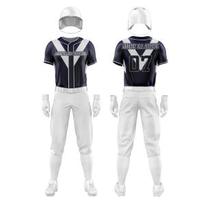 เสื้อเจอร์ซีย์เบสบอลของเด็กชายใส่ได้ทั้งชายและหญิงเสื้อเบสบอลว่างเปล่าระบายอากาศ - Product Image 2