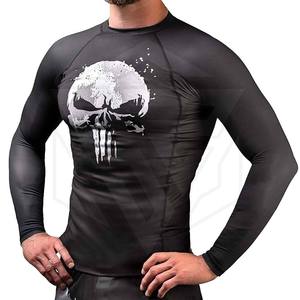Camiseta de Compresión Premium Sin Rashguard para MMA, BJJ y Grappling, Fabricada en Pakistán, Venta al Por Mayor - Product Image 6