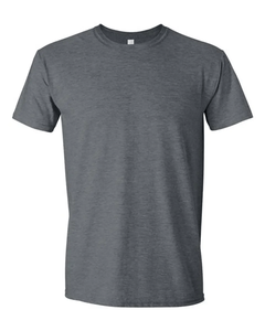 Camiseta de Verano Informal Holgada para Mujer, Manga Corta, Cuello Redondo, Gris, Estampado Digital, Transpirable, Tejido de Punto Liso Teñido - Product Image 2