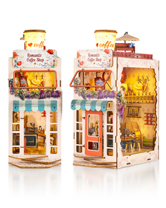 Rompecabezas 3D de Madera, Kit de Manualidades para Crear un Rincón de Lectura con Luz LED, Decoración Creativa Hecha a Mano para el Hogar, Regalo - Product Image 1