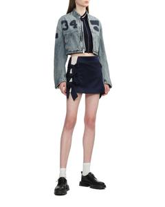 Sweats à capuche en denim délavé à l'acide personnalisés Sweats à capuche délavés épaule tombante Sweats à capuche brodés lourds unisexe - Product Image 2