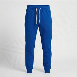 Pantalones Deportivos de Algodón para Hombre, Logotipo Personalizado, Corte Ajustado, Pantalones de Gimnasio, Cómodos, Proveedor Mayorista de Fábrica, Marca Personalizada al por Mayor - Product Image 1