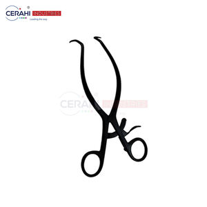 Schroeder Tenaculum Gelpi Rétracteur Kogan Spéculum endocervical et spéculum vaginal latéral Acier inoxydable CE ISO OEM - Product Image 4