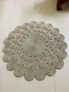 Top Trending Wicker Crafts-Alfombrilla de juncia utilizada para la decoración del hogar con diseño moderno de Vietnam - Product Image 4