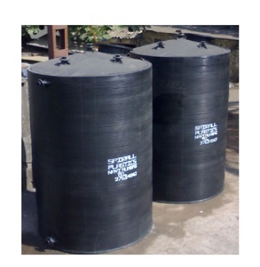 ถัง HDPE ทนสารเคมีแบบไม่มีตะเข็บสำหรับถังเก็บของเหลว HCl ออกแบบมาเพื่อติดตั้งง่าย - Product Image 1