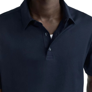 Camiseta Polo Informal de Manga Corta para Hombre, Camiseta de Algodón 100% de Secado Rápido y Transpirable de Color Personalizado, Talla Grande - Product Image 4