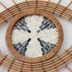 Accesorios hechos a mano para el hogar, decoración de pared con incrustaciones de perlas, acentos decorativos de pared colgantes, concha de mar de Vietnam - Product Image 3