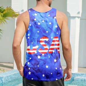 Breathable Loose Fit <b>Mens</b> Sleeveless Tank Top Gym Fitness Workout Wear New Fashion Design - Product Image 5