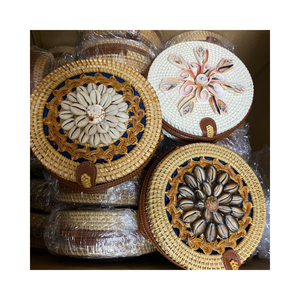 กระเป๋าหวายผู้หญิงเป็นมิตรกับสิ่งแวดล้อมขายร้อนพร้อมความจุขนาดใหญ่มีจําหน่ายในโลโก้และบรรจุภัณฑ์ที่กําหนดเองขายในคุณภาพดี - Product Image 1