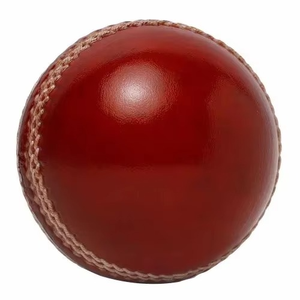 Pelota de críquet blanca y roja de cuero de alta calidad, ropa deportiva de alta calidad, jugadores de equipo, pelotas duras de críquet ligeras - Product Image 3