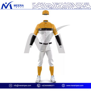 Uniforme de baseball personnalisé de haute qualité pour hommes ensemble de pantalons en jersey en tissu respirant pour le jeu d'équipe vêtements de sport à séchage rapide ODM usine - Product Image 2