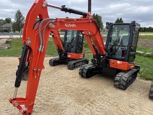 Entretien Facile pour l'Excavatrice sur Chenilles Kubota KX057-5 de 5,5 Tonnes avec Godet de 0,06 m, Puissance de 110 kW, Garantie de 4 Ans, Machine de Terrassement - Product Image 4