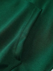 เสื้อฮู้ดแขนยาวของผู้ชายทำจากผ้าฝ้ายผสมย้อมสีล้วนสีดำและหลากสีสำหรับฤดูหนาว - Product Image 5