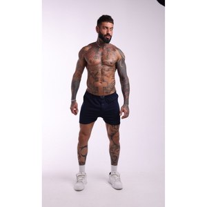 Calzoncillos Bóxer para Hombre, 100% Algodón, Azul Marino, Transpirables, Elásticos, Cómodos, Tallas 48-66 - Product Image 1