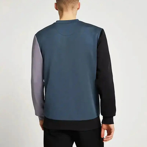 Sudaderas Personalizadas con Cuello Redondo para Hombre, Logotipo Personalizado, Sudadera con Capucha, Mezcla de Poliéster/Algodón, Antiarrugas, Transpirable, de Secado Rápido, Manga Larga - Product Image 2