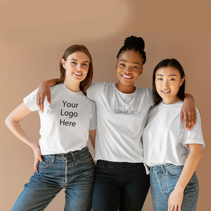 <span class=keywords><strong>T</strong></span>-Shirt Personalizzata con Logo, 100% Cotone Nero 180GSM, Uniforme Casual da Lavoro con <span class=keywords><strong>Design</strong></span> Stampato in Serigrafia DTF - Product Image 5