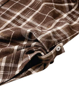 Camisa de franela de manga larga para mujer Diseño atemporal y refinado que combina la moda con la función para un aspecto diario sin esfuerzo - Product Image 6