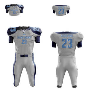 Uniformes de fútbol americano con logotipo personalizado para hombre, talla XL, aparejos, sarga, pantalón acolchado, sublimación, ropa deportiva, camisetas, fabricante directo - Product Image 4