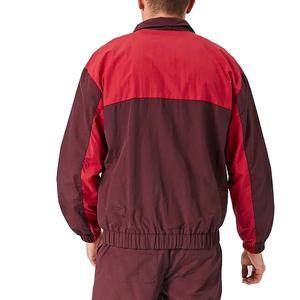 Fabricant professionnel de survêtements légers à blocs de couleurs tissés en nylon 100% pour hommes - Product Image 4