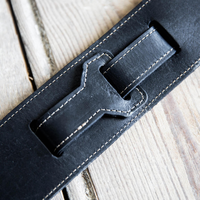 Bracelet de guitare en cuir véritable personnalisé de haute qualité en cuir véritable fait à la main sangle unisexe pour sangle de guitare vintage de guitare.